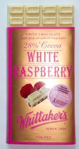 Whittaker's White Raspberry chocolate.